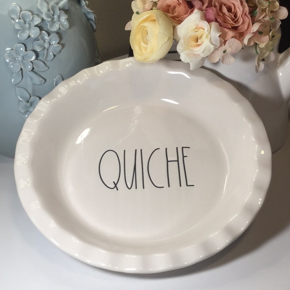 Rae Dunn QUICHE 10.5”  Dish